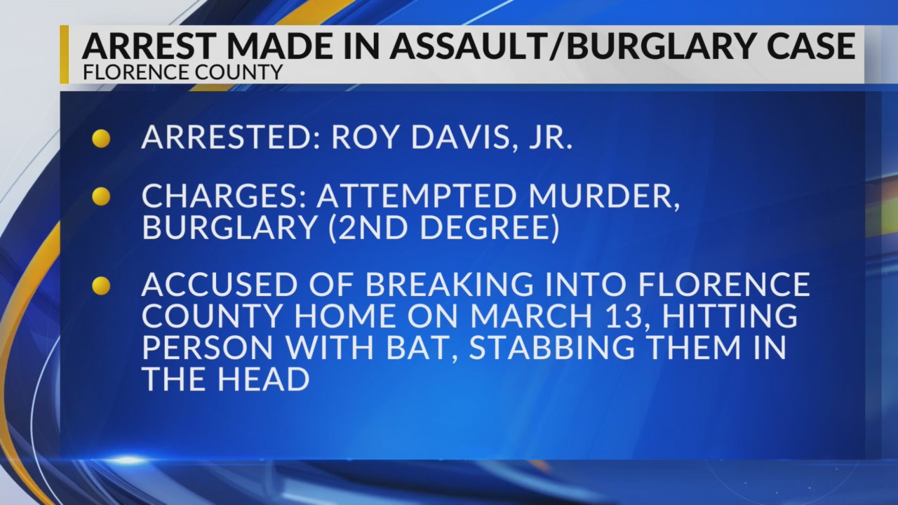 Florence area traffic stop leads to arrest of man accused of stabbing ...