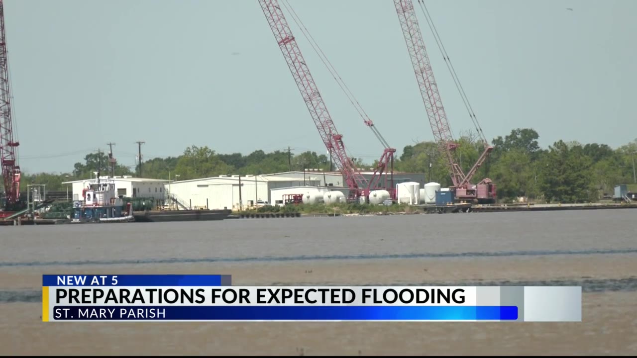 St. Mary Parish prepares for flooding water heading south – KLFY.com