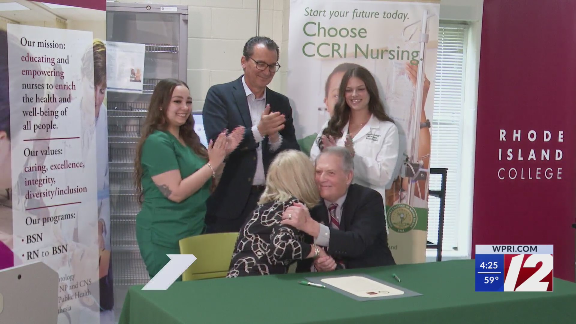 CCRI, RIC announce new nursing program