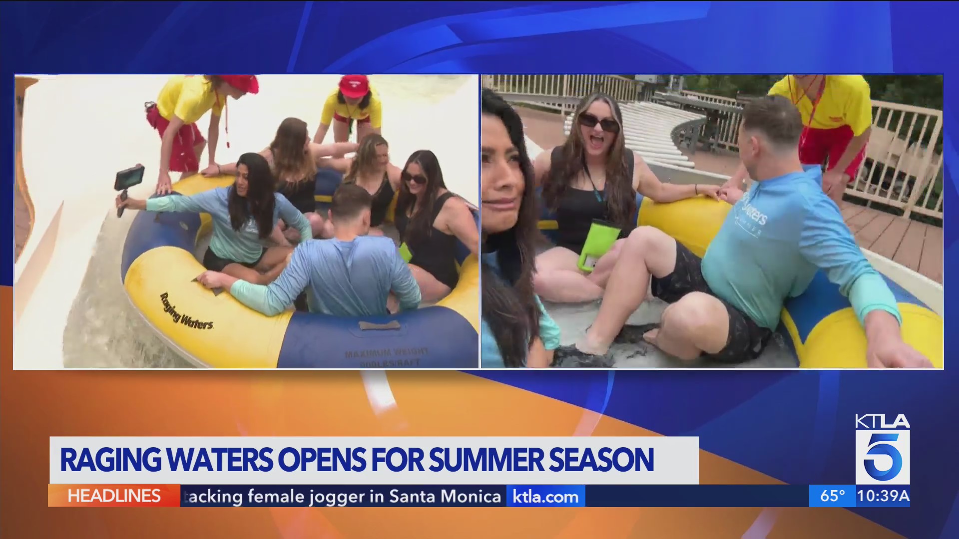Raging Waters kicks off summer season – KTLA