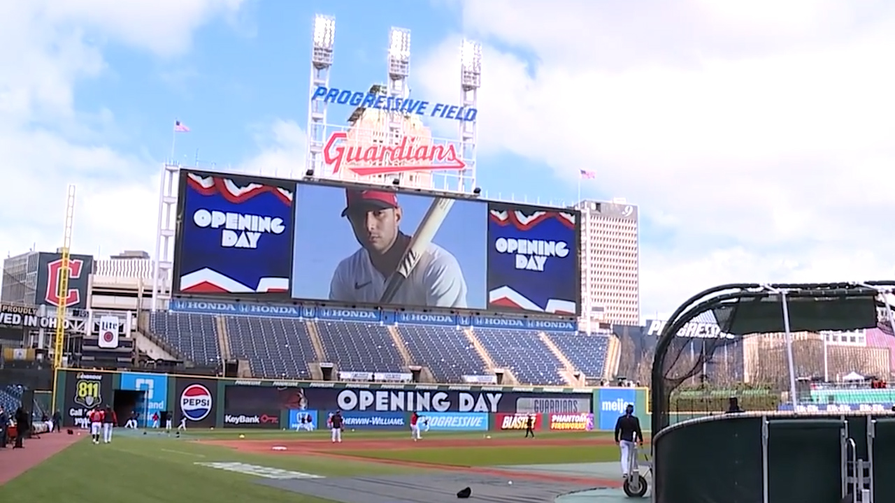 Home at last! Guardians return for chilly home opener – WKBN.com