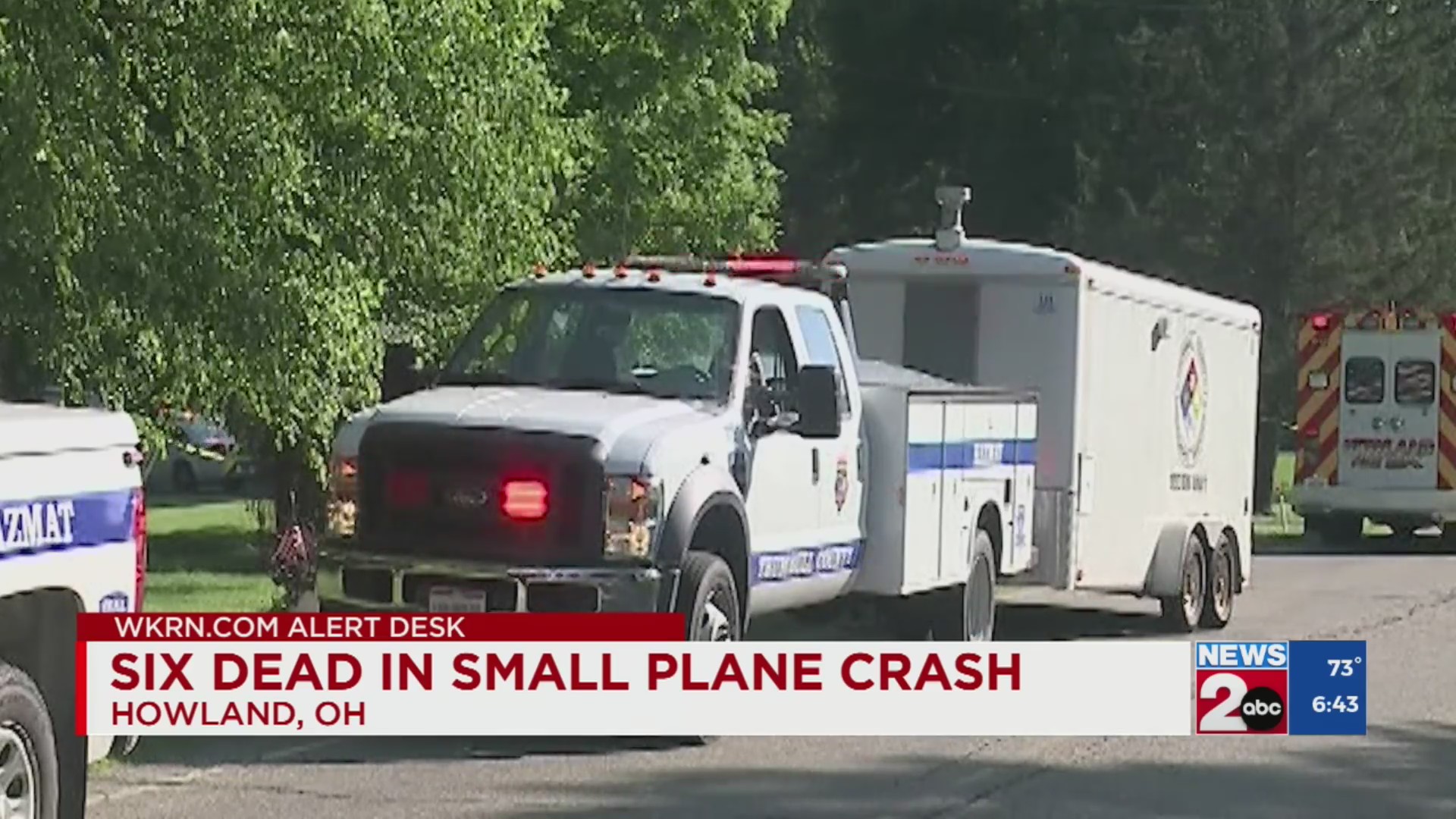 Six dead after small plane crash – WKRN News 2