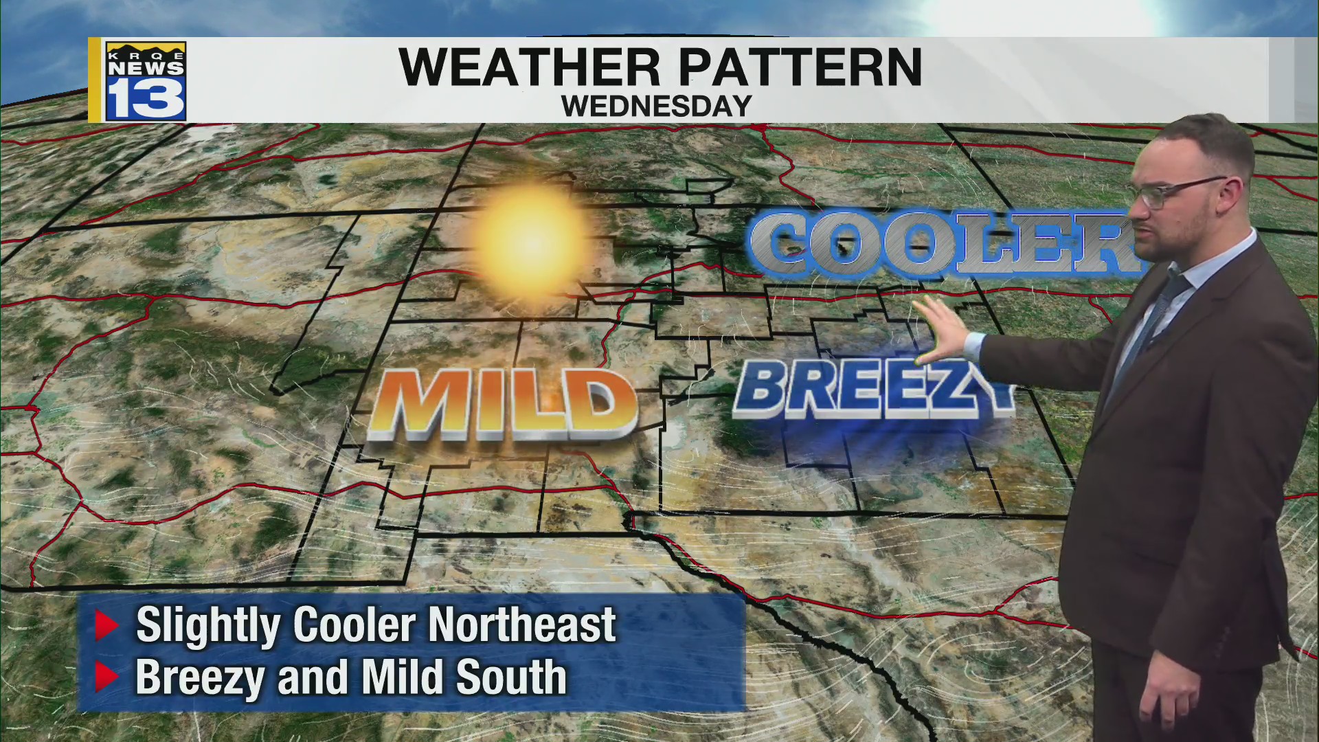 Dry air sticks around through the workweek – KRQE NEWS 13 – Breaking ...