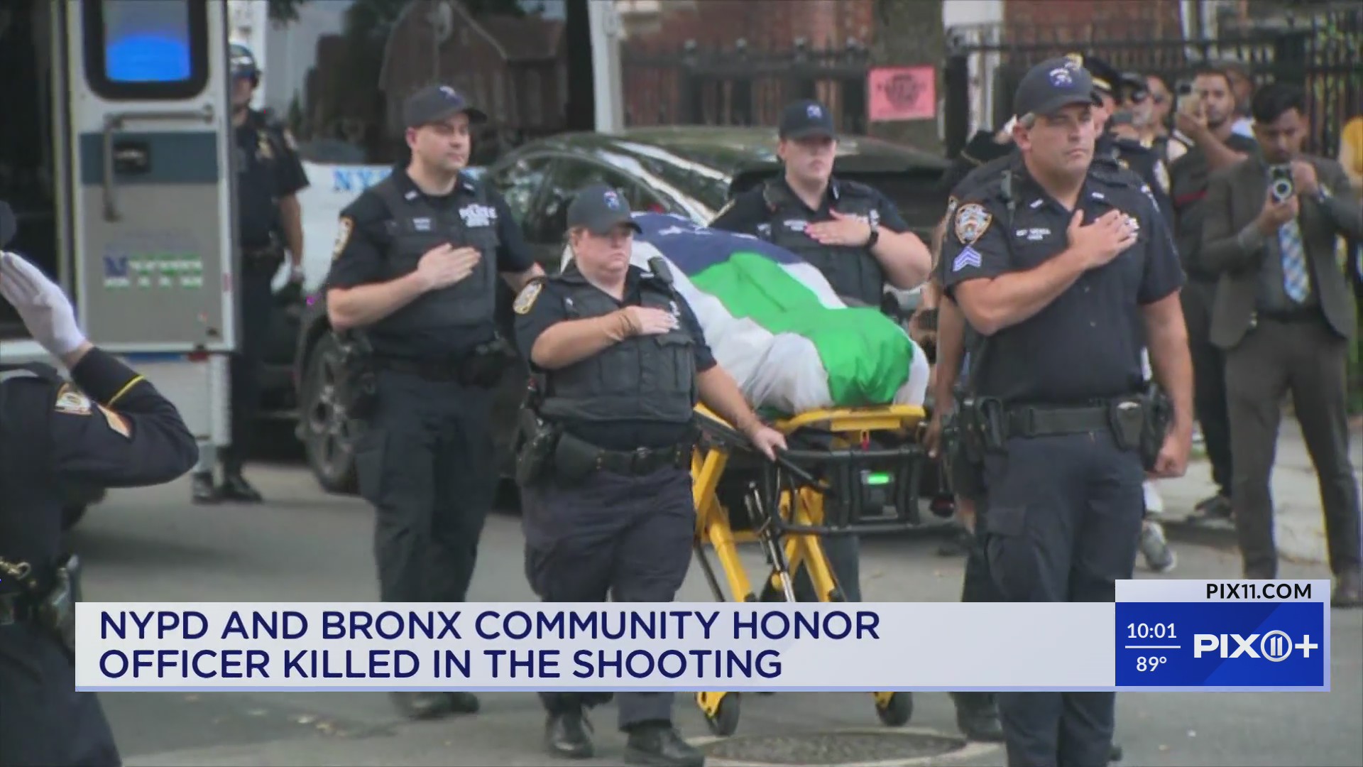 ‘He gave his life’: Family of slain NYPD officer prepare for burial – PIX11