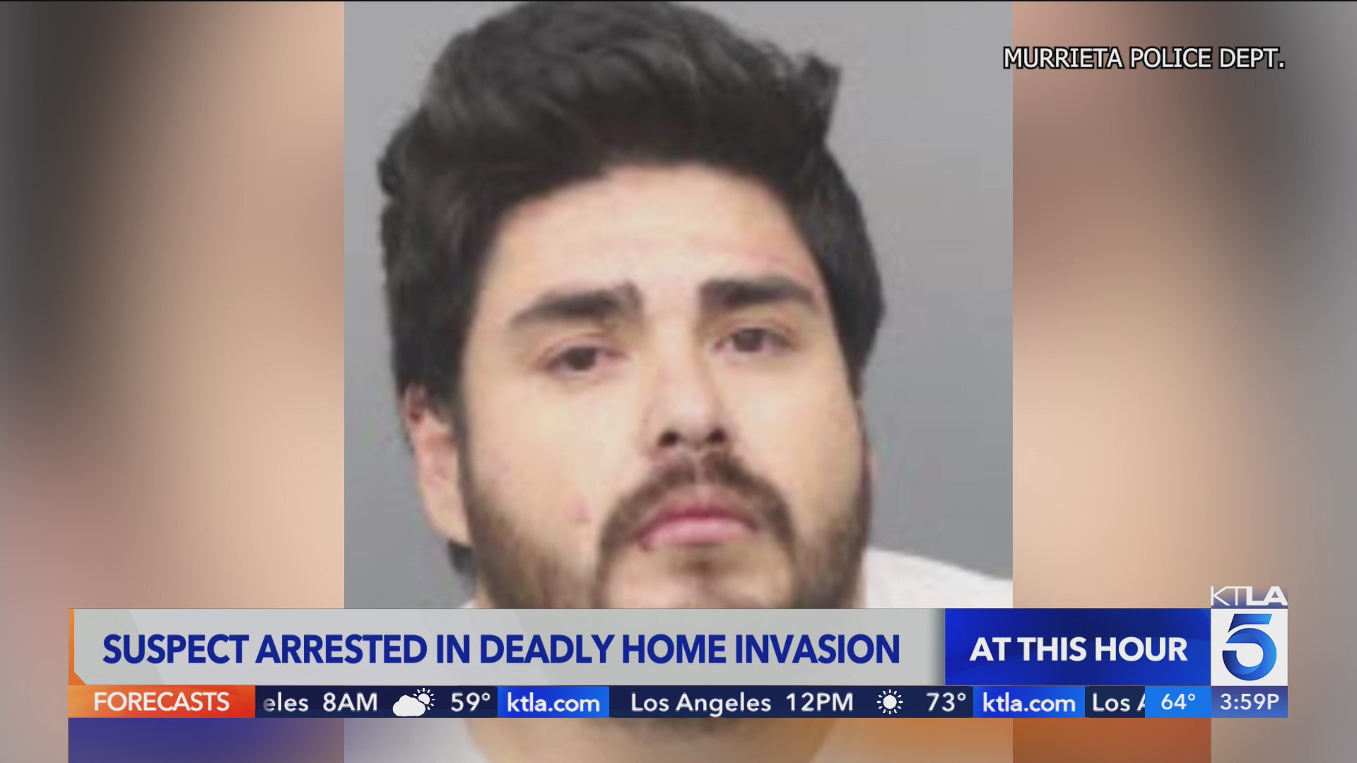 Man arrested in for deadly stabbing in Murrieta home invasion – KTLA