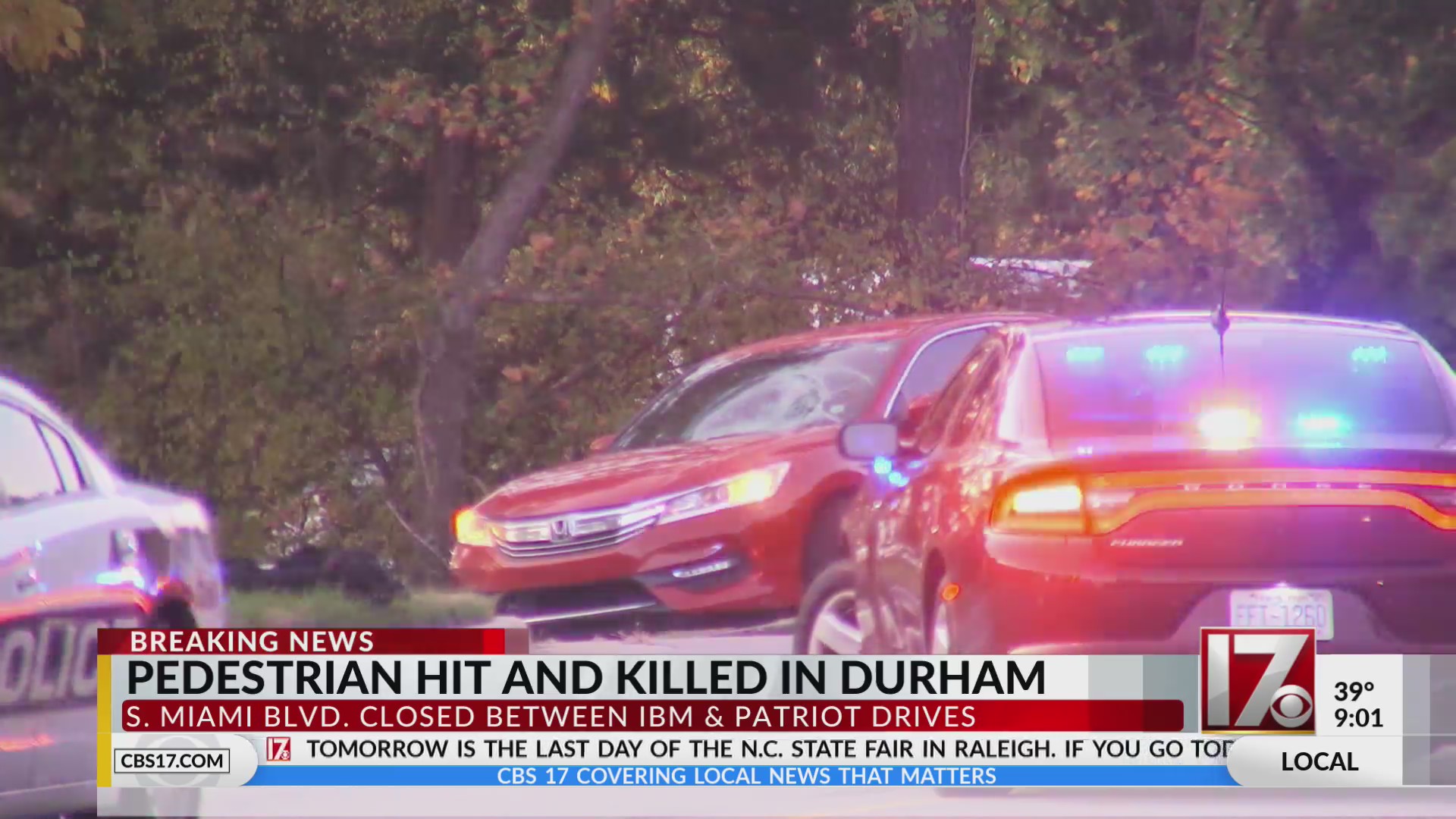 Pedestrian hit and killed in Durham – CBS17.com