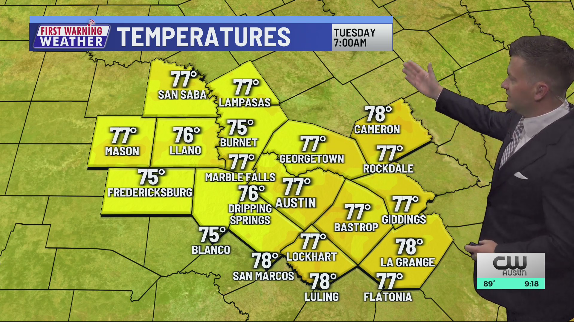First Warning Weather with Chief Meteorologist Nick Bannin – KXAN Austin