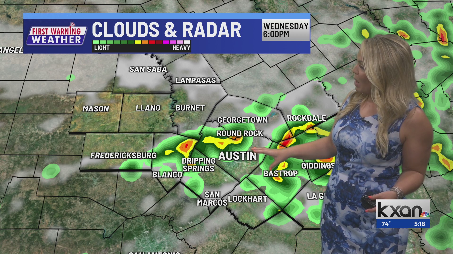 First Warning Weather Morning Forecast with Meteorologist Kristen
