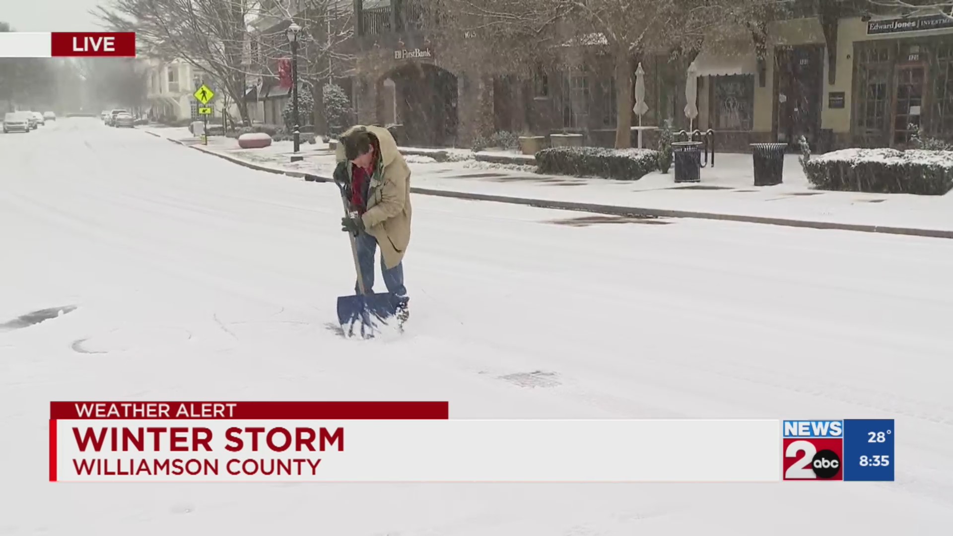 Winter Storm: Current conditions in Williamson County – WKRN News 2