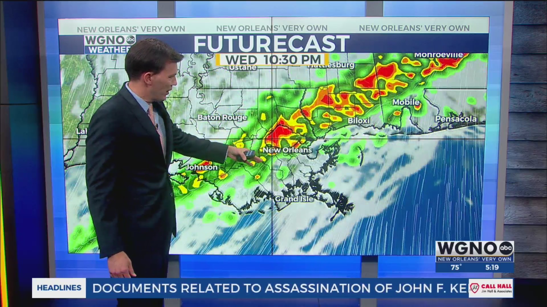 Strong storms possible Wednesday night – WGNO