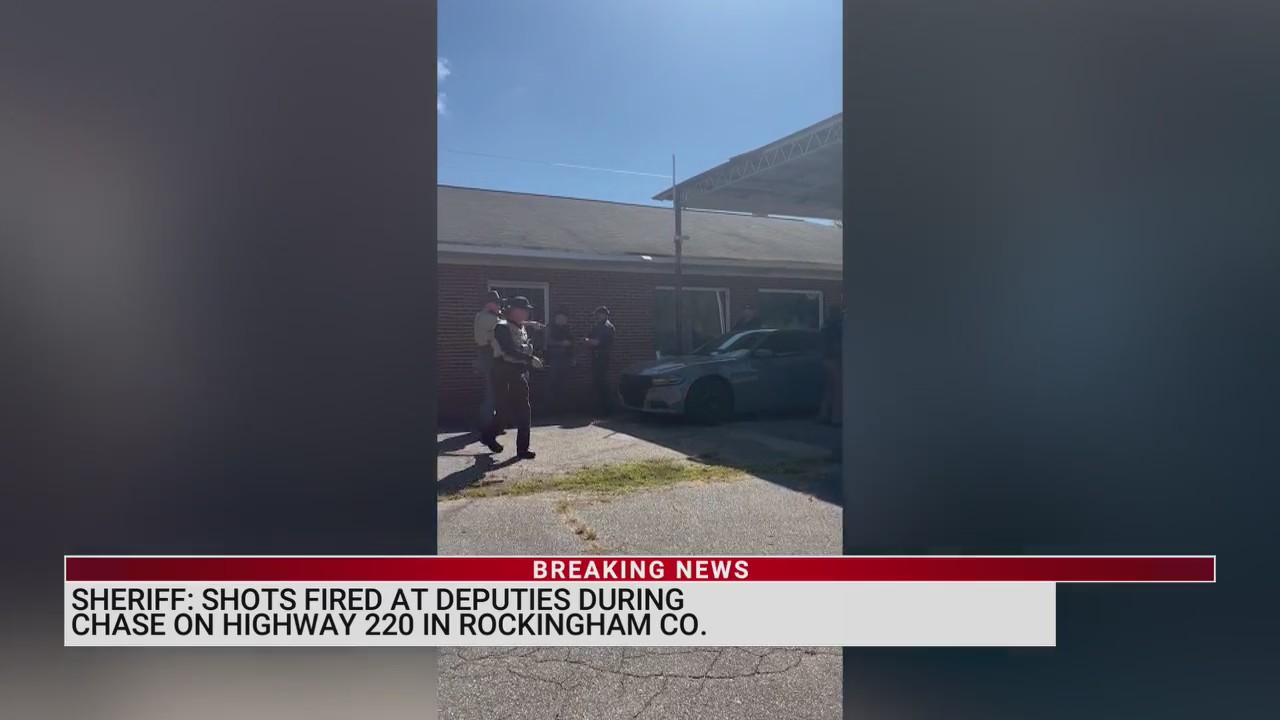 Shots fired at Rockingham County deputies during chase – FOX8 WGHP