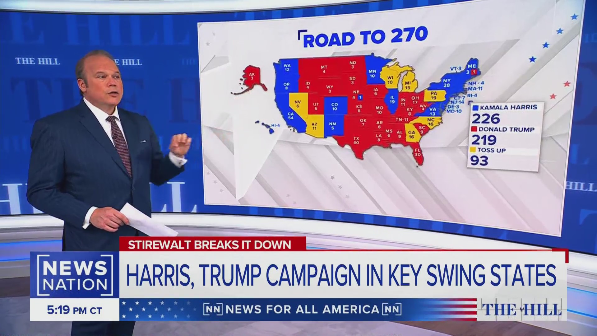 These swing states are vital to a Trump or Harris win: Stirewalt | The ...