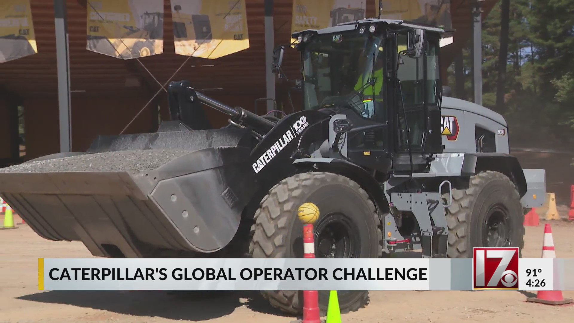 Clayton hosts Caterpillar global competition – CBS17.com