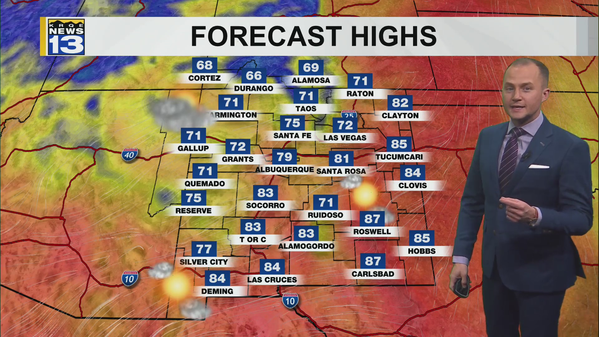 Drier weather returns with even warmer temperatures Friday – KRQE NEWS ...