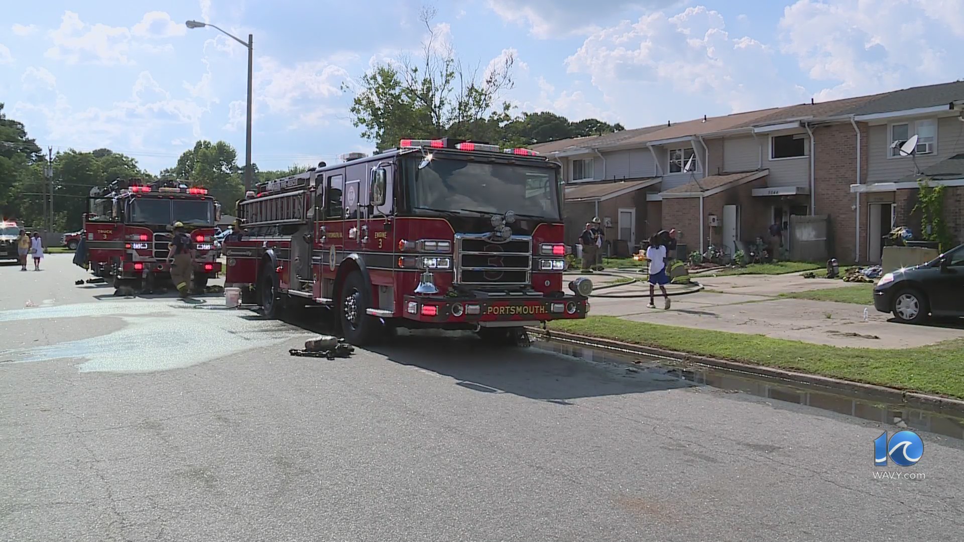 3 displaced, 2 dogs dead after fire in Portsmouth: Fire crews – WAVY.com
