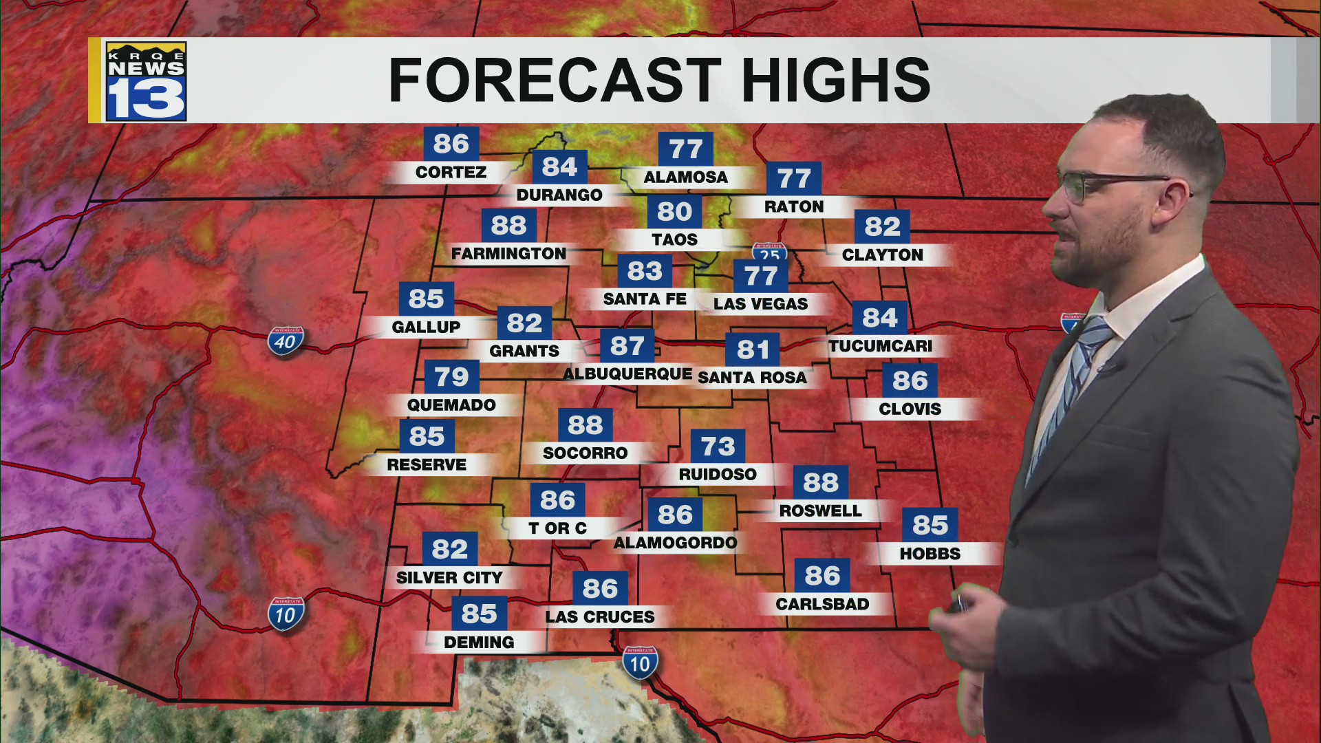 Quieter and drier into the week – KRQE NEWS 13 – Breaking News ...