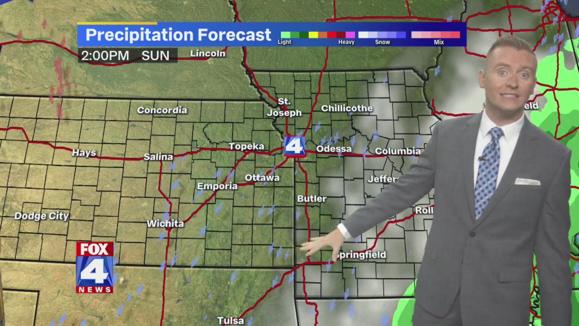 Saturday night forecast FOX 4 Kansas City WDAFTV News, Weather, Sports