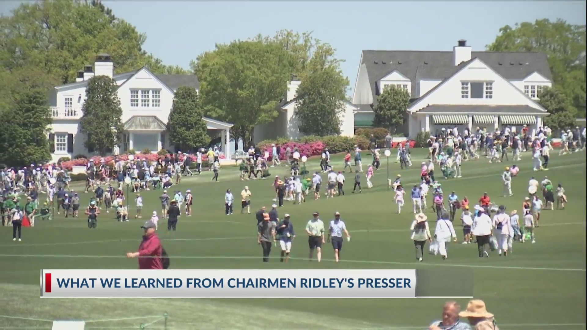 Chairman Ridley’s 2025 Masters Press Conference – WSAV-TV