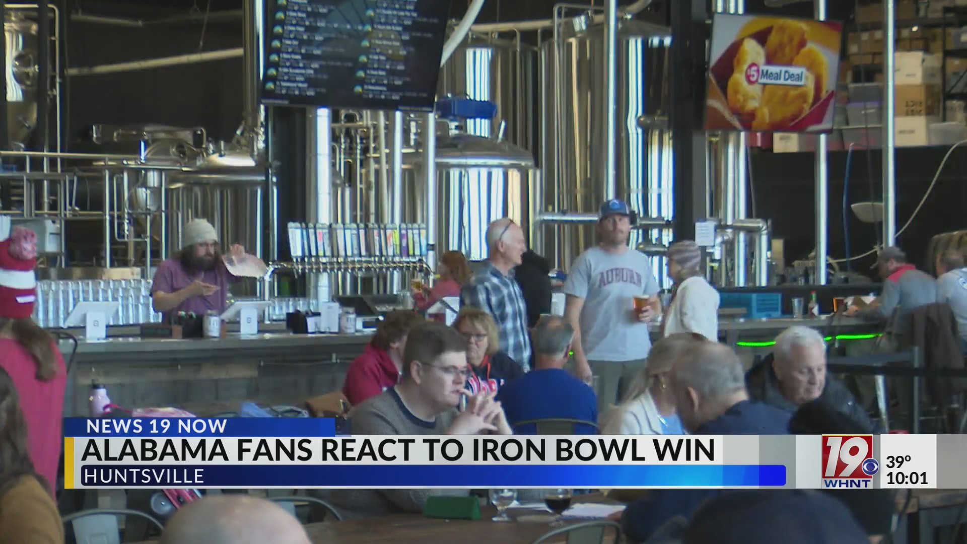 Alabama Fans React To Iron Bowl Win November 30, 2024 News 19 at 10