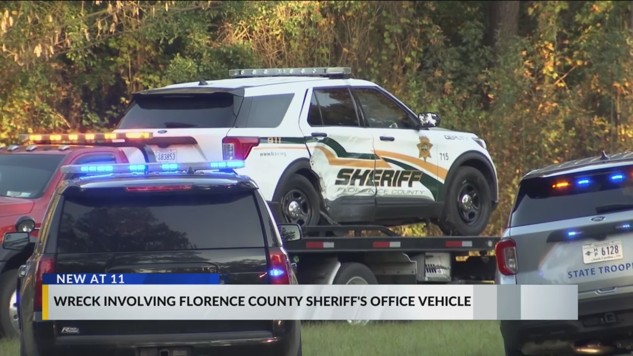 Florence County Sheriff’s Office vehicle involved in crash – WBTW