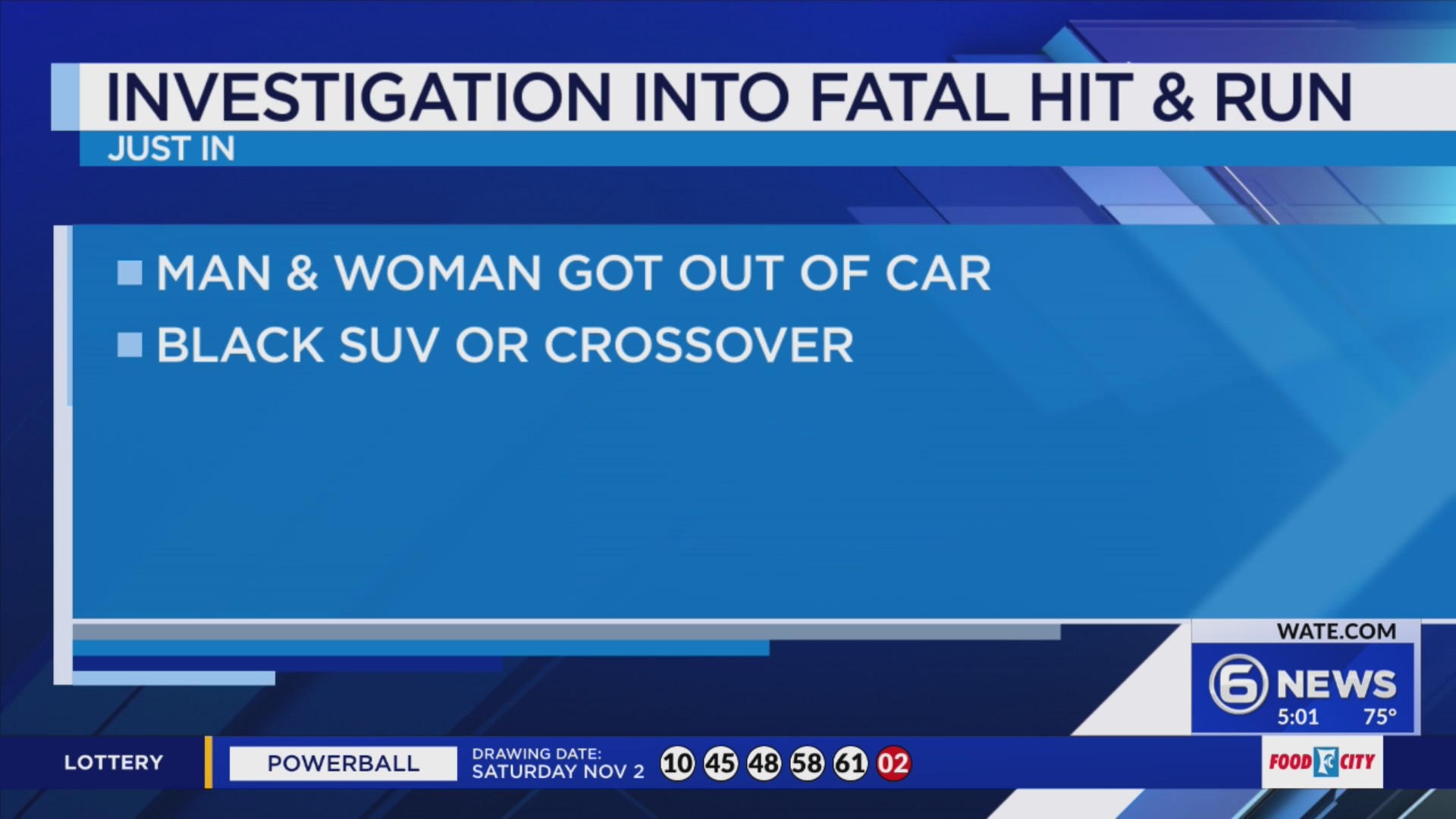 Knoxville Police identify victim killed in hit-and-run – WATE 6 On Your ...