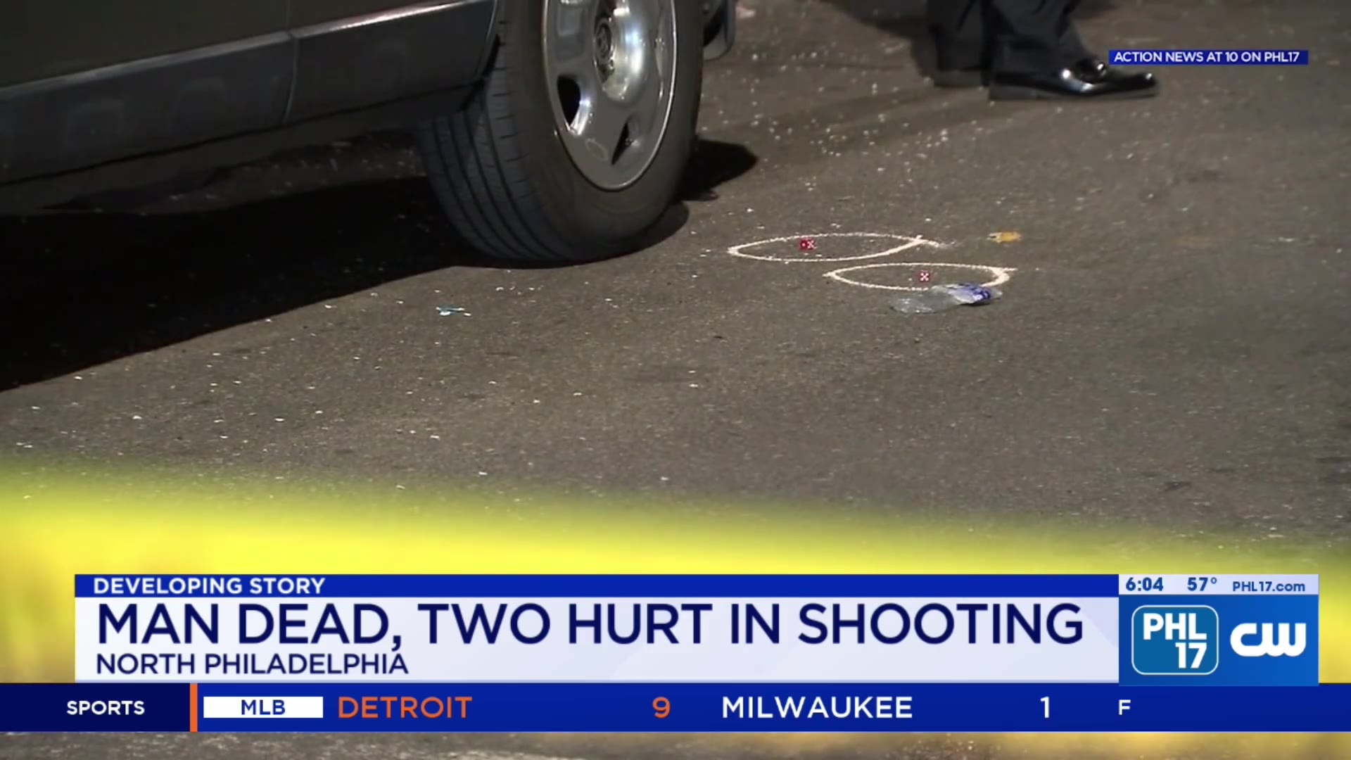 1 man dead, 2 injured after North Philadelphia triple shooting – PHL17.com