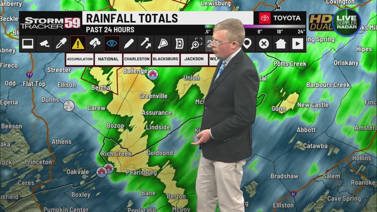 Downpours, flash flooding risk return Friday afternoon – WVNS