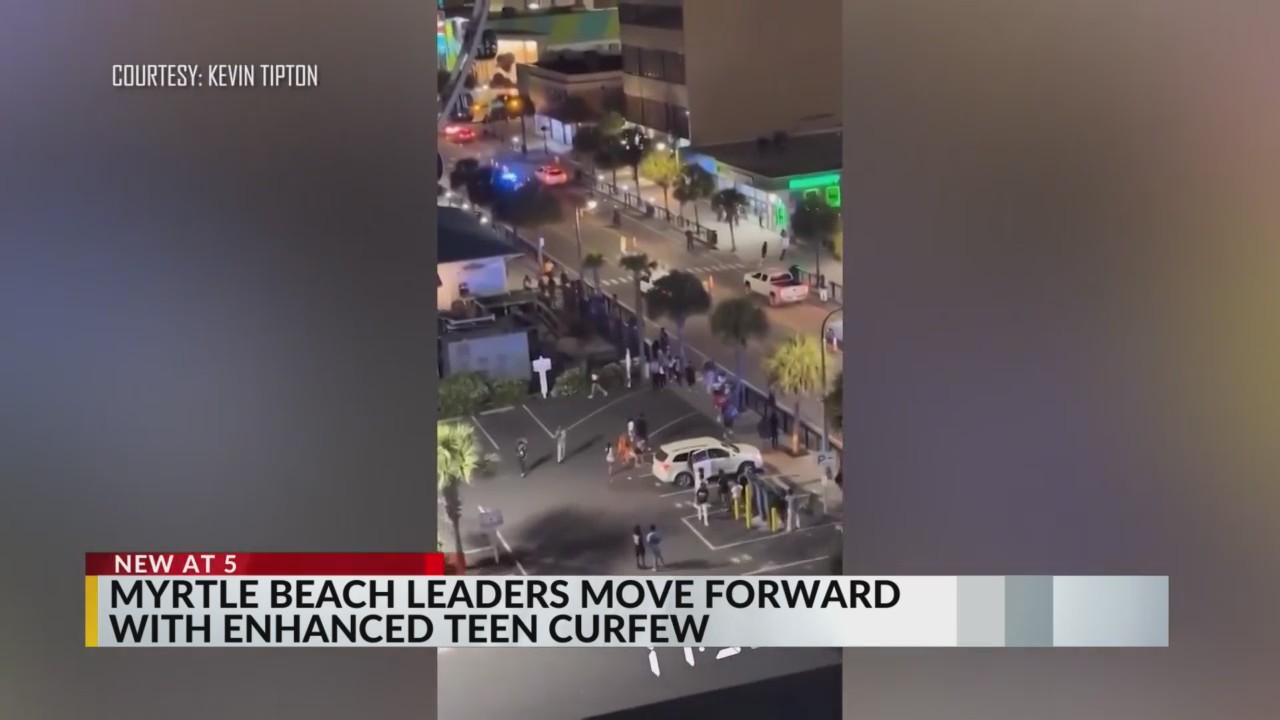 Myrtle Beach City Council OKs final reading of amended juvenile curfew ...