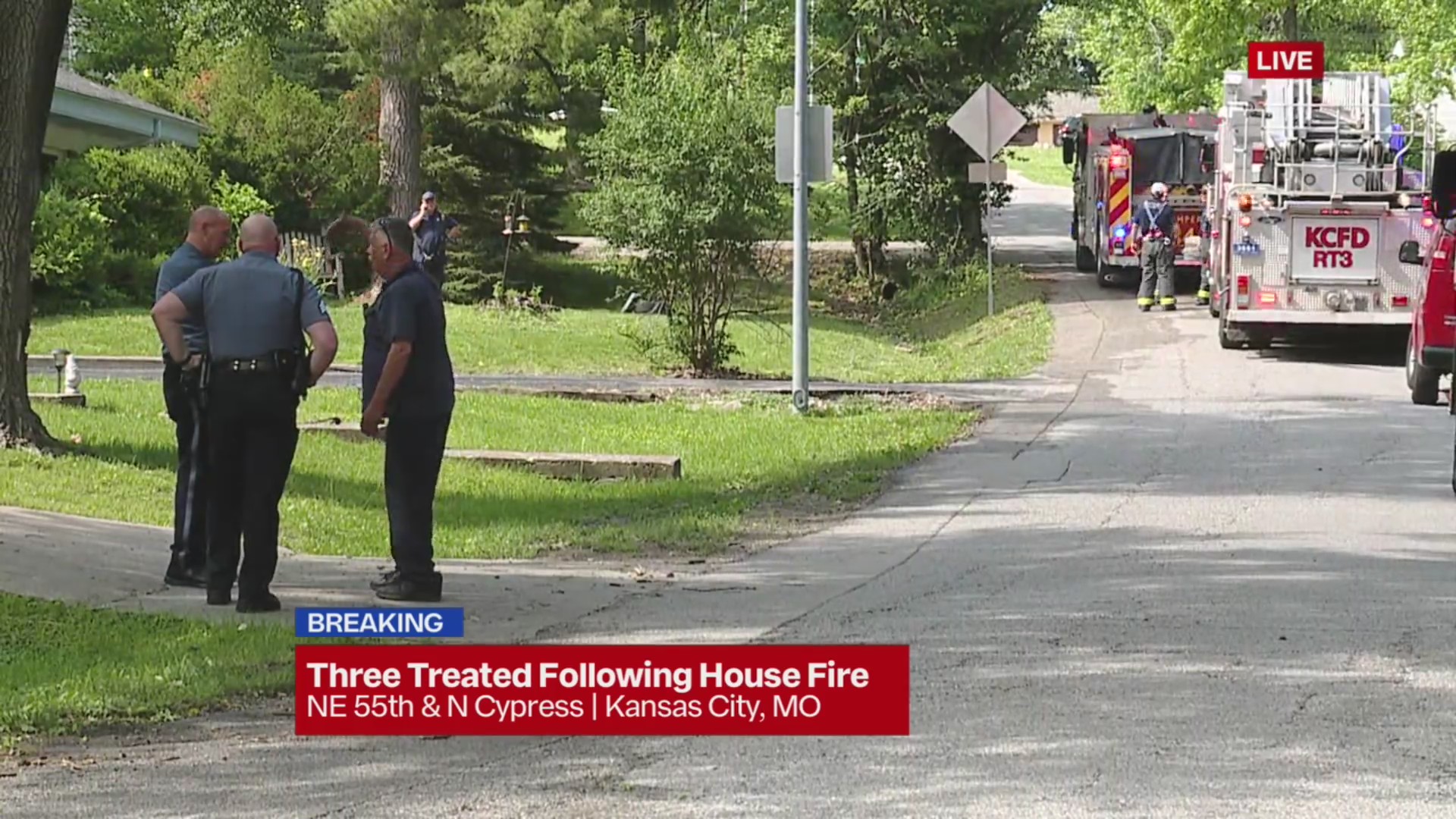 Three residents treated following Kansas City house fire – FOX 4 Kansas ...
