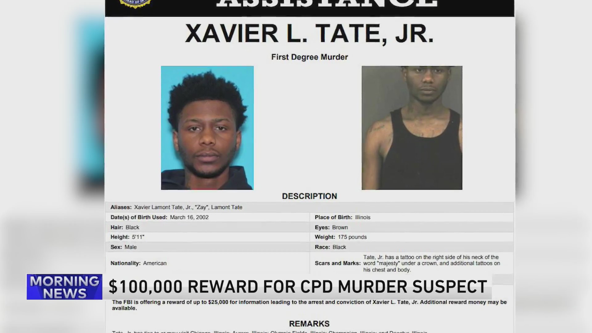 Arrest warrant issued for suspect in murder of CPD Officer Luis Huesca ...