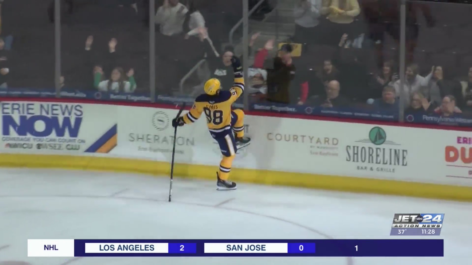 Erie Otters even up playoff series with 5-3 victory over Kitchener