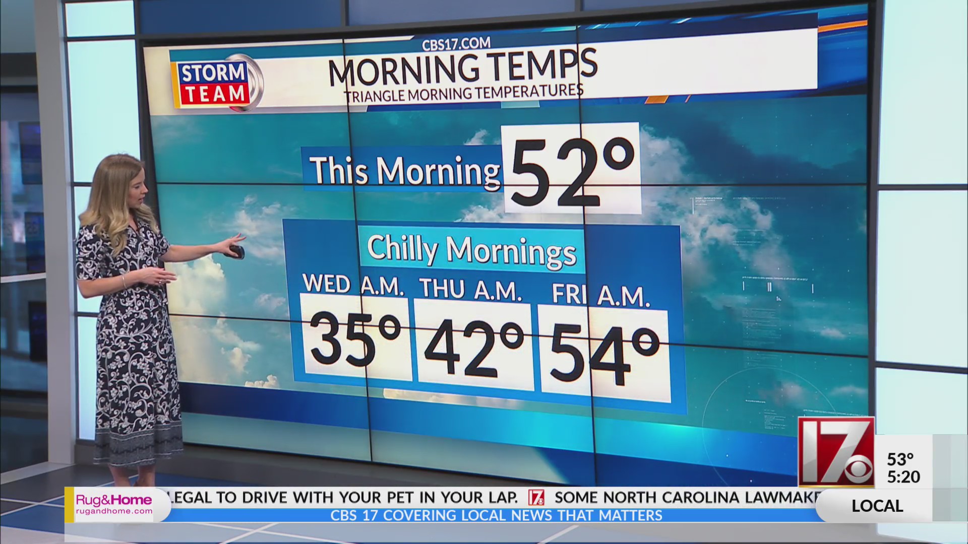 Back to winter: Freeze warning Wednesday morning for central NC – CBS17.com