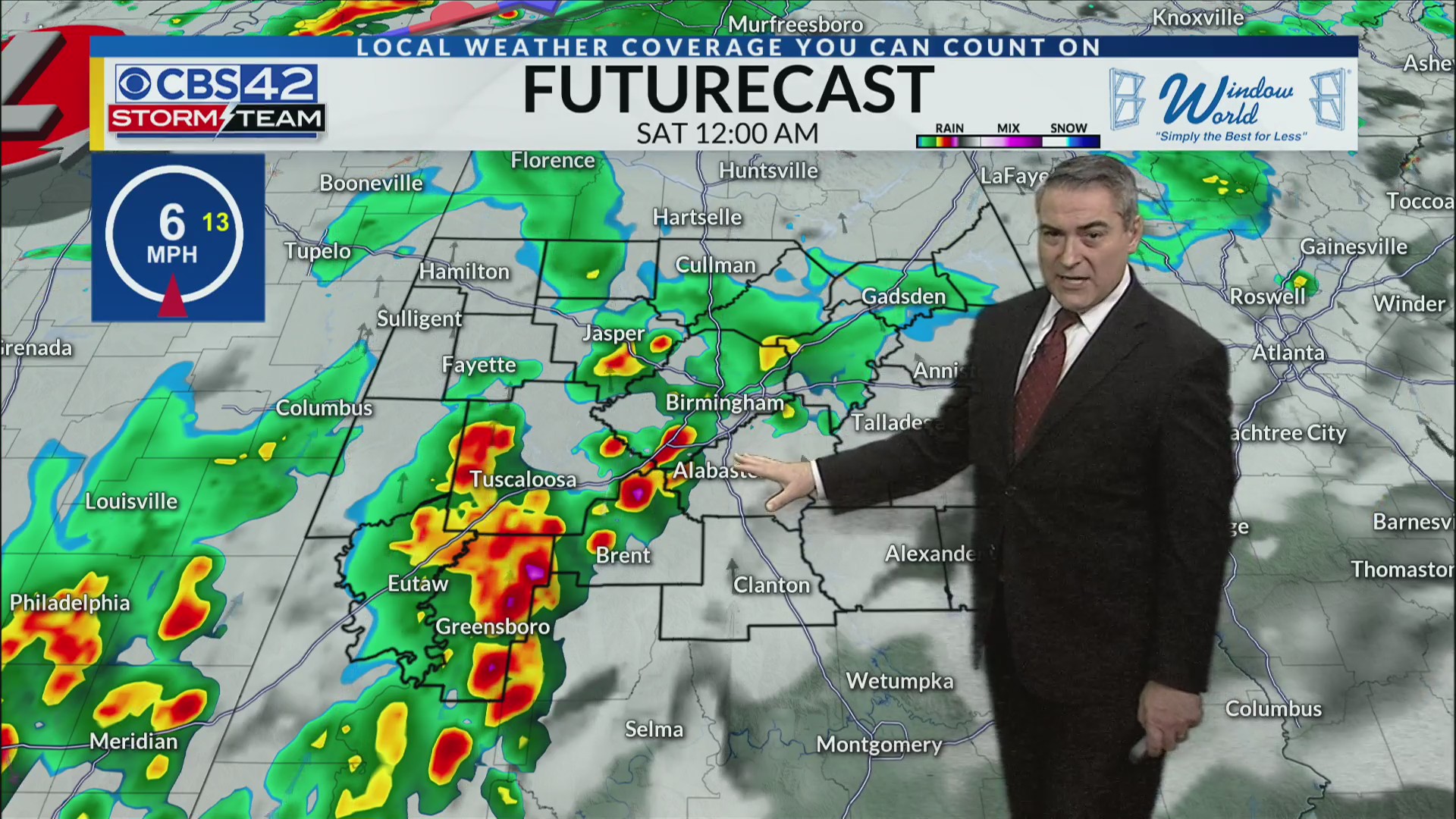 Strong Storms With Heavy Rain Tonight and Saturday, Drying Out on ...