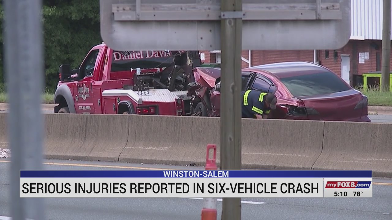 Serious injuries reported after multi-vehicle crash in Winston-Salem on ...