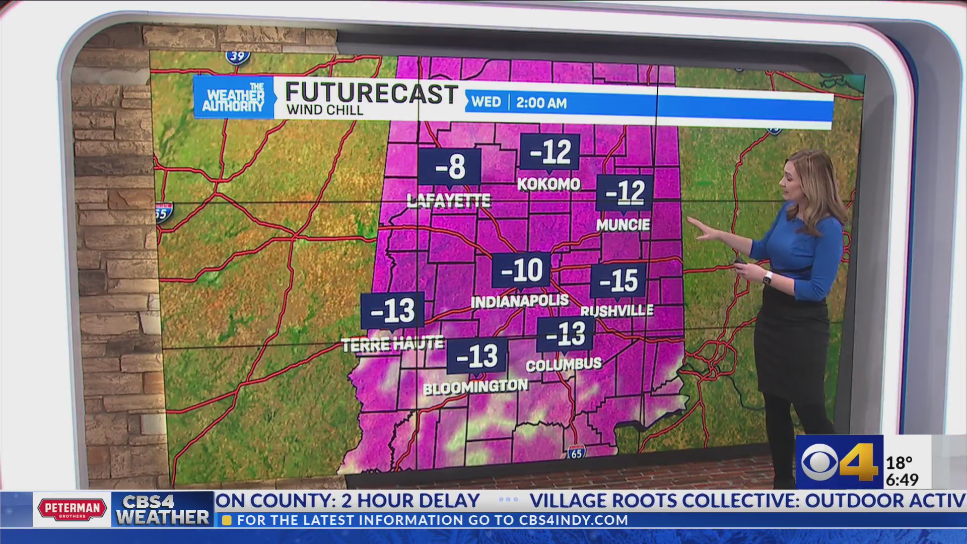 Tracking bitter cold temperatures with more snow – Fox 59