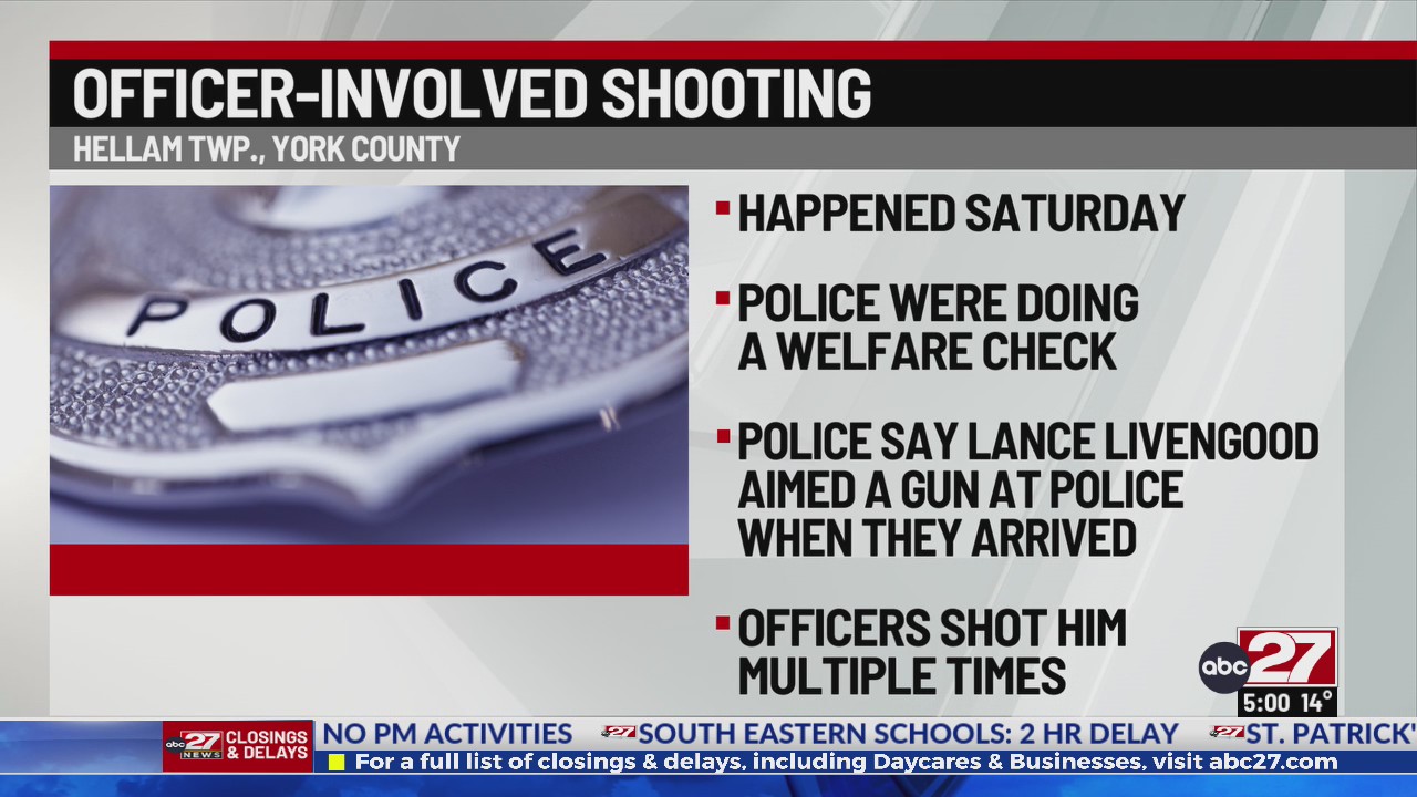 York County officer-involved shooting under investigation – ABC27