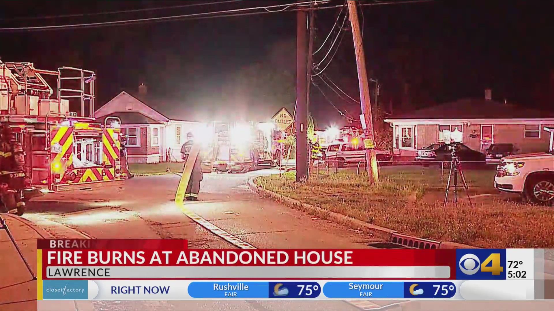 Crews respond to house fire in Lawrence – Fox 59