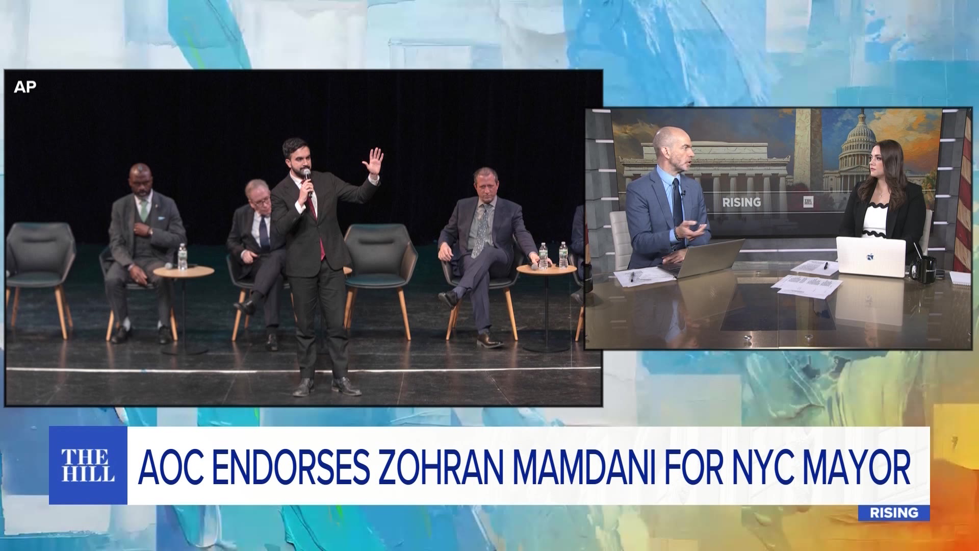 AOC takes risky bet, backs Andrew Cuomo rival Zohran Mamdani for NYC ...