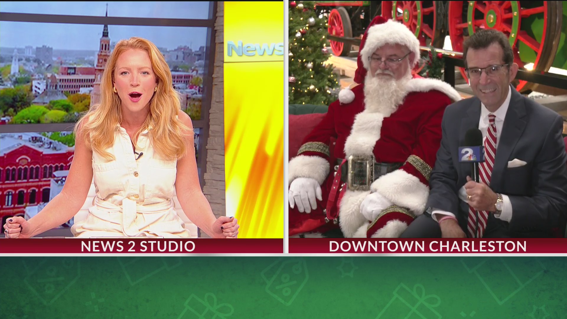 Toys for Tots with Rob Fowler and Santa – WCBD News 2
