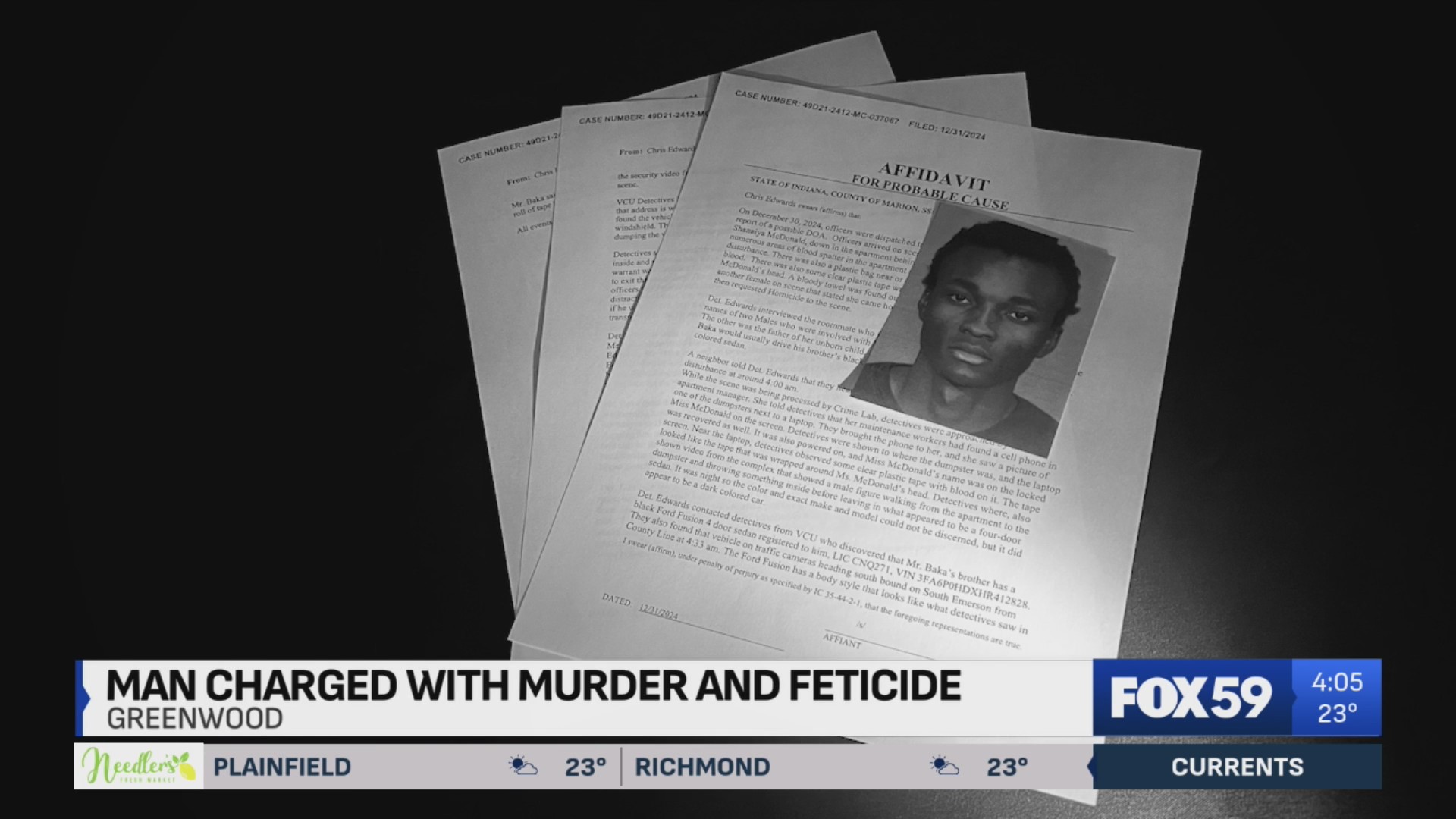 Greenwood man charged with murder and feticide following death of ...