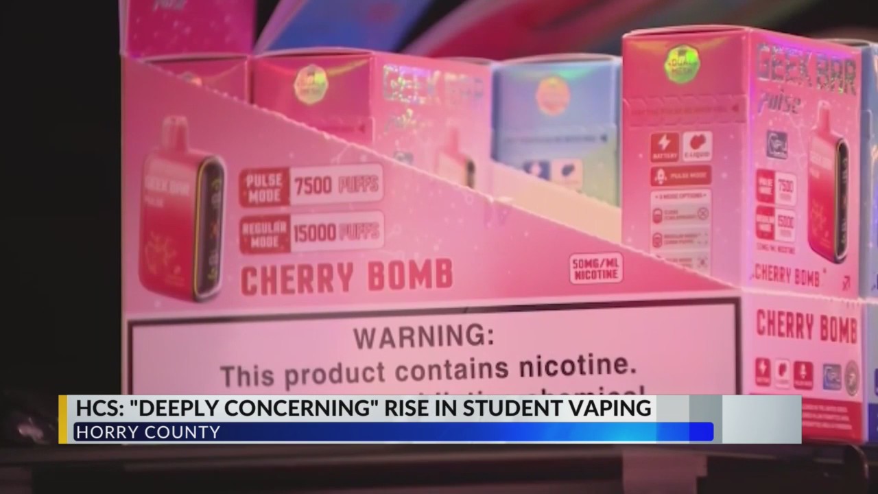 Horry County Schools looks for ways to battle youth vaping epidemic – WBTW