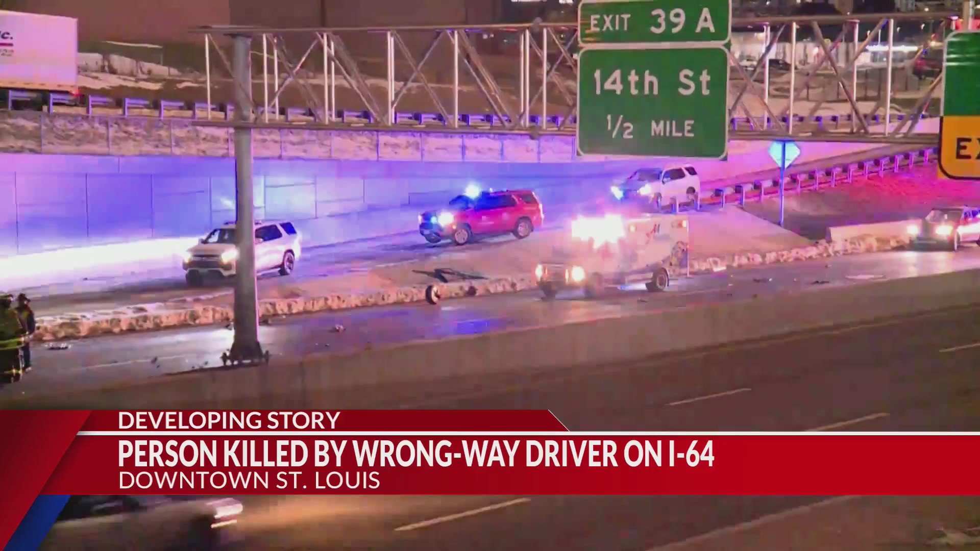 1 dead, 1 injured in fatal head-on crash on I-64 – FOX 2