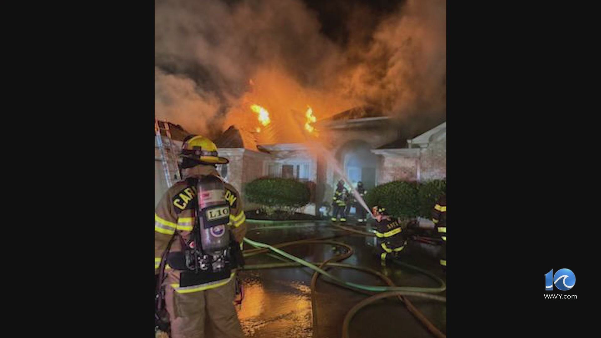 Lightning strike causes house fire in Smithfield – WAVY.com