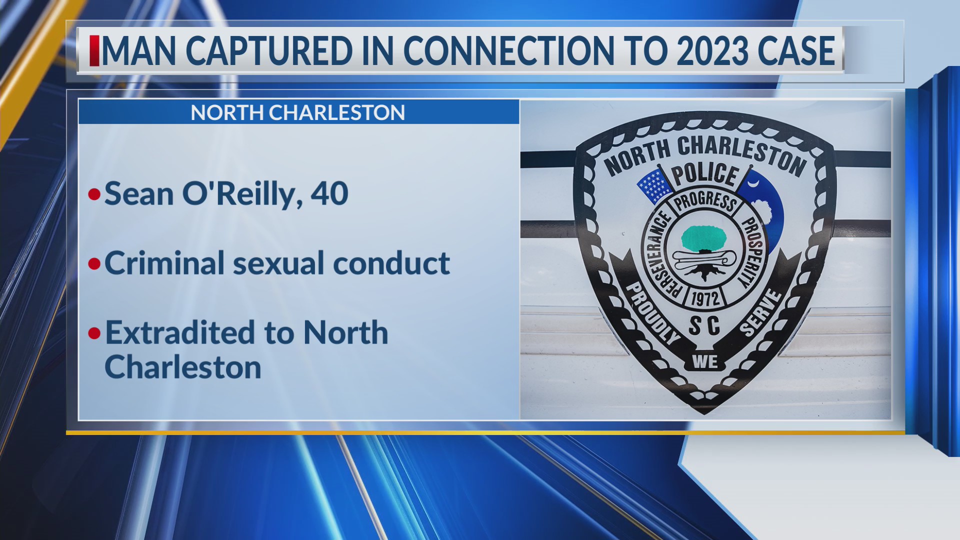 Man captured in connection to 2023 sexual assault case in North ...