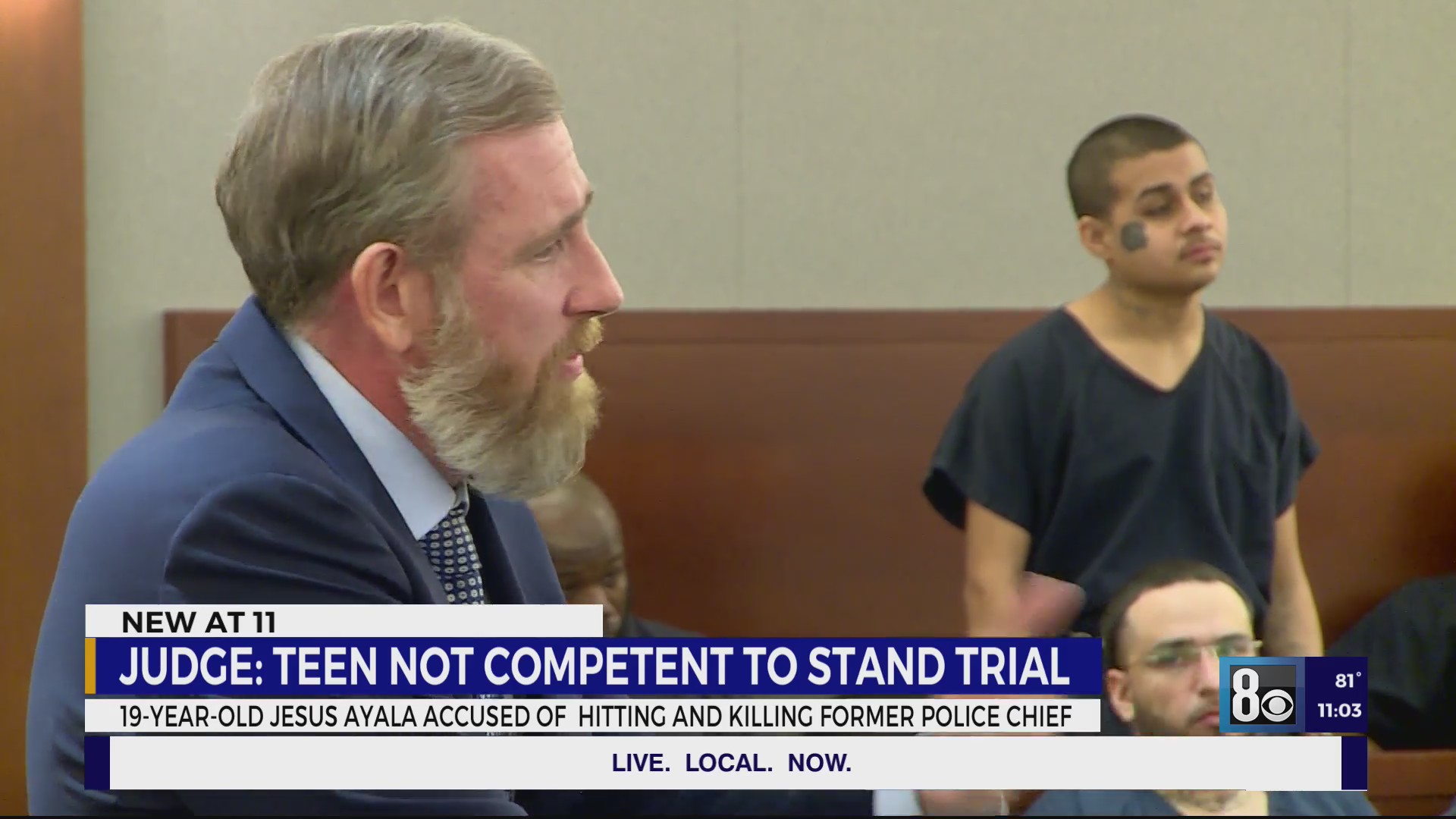 Las Vegas teen accused of killing ex-police chief unfit for trial ...
