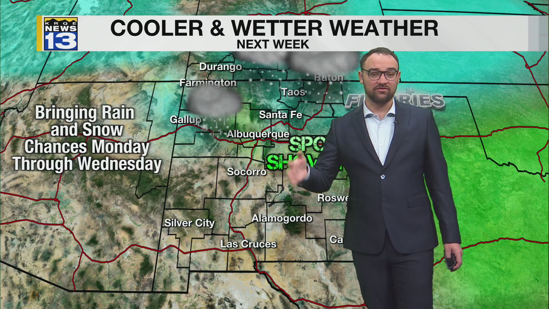 Warm weekend ahead of cooler and wetter weather next week – KRQE NEWS ...