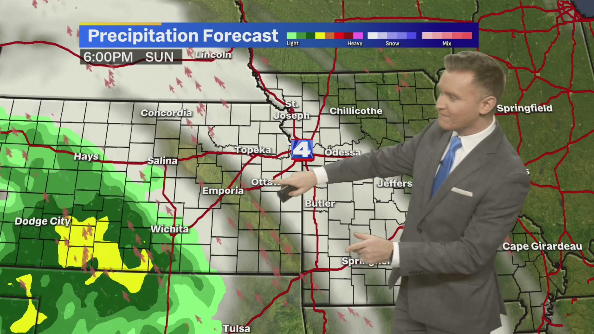 Friday afternoon forecast – FOX 4 Kansas City WDAF-TV | News, Weather ...