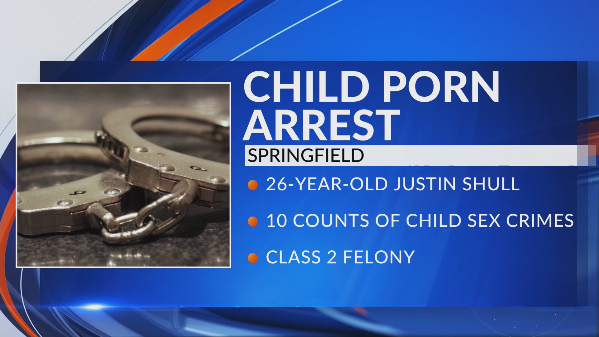 Springfield man arrested on 10 counts of child porn possession