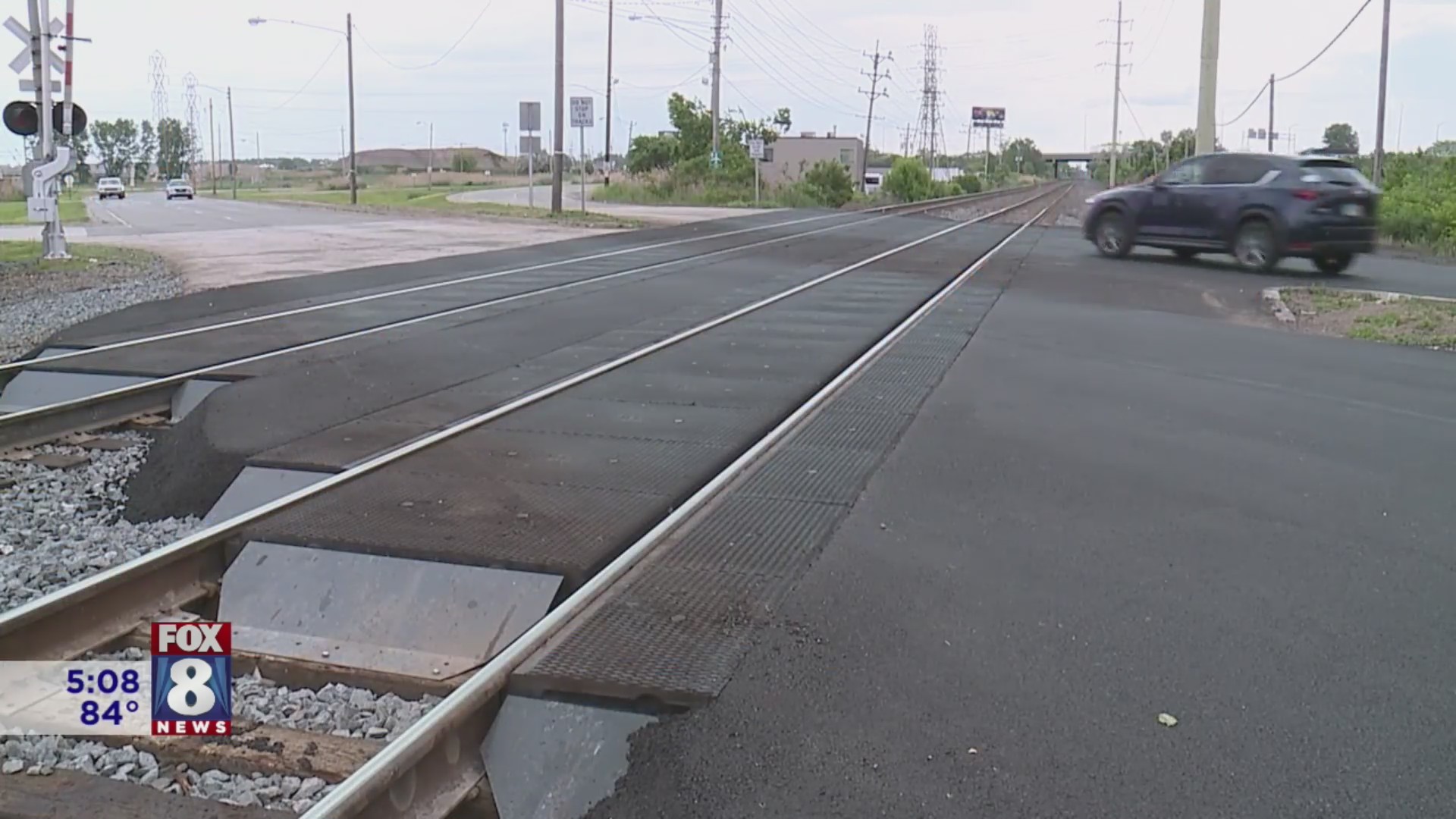 Dangerous rail crossing now repaired – Fox 8 Cleveland WJW