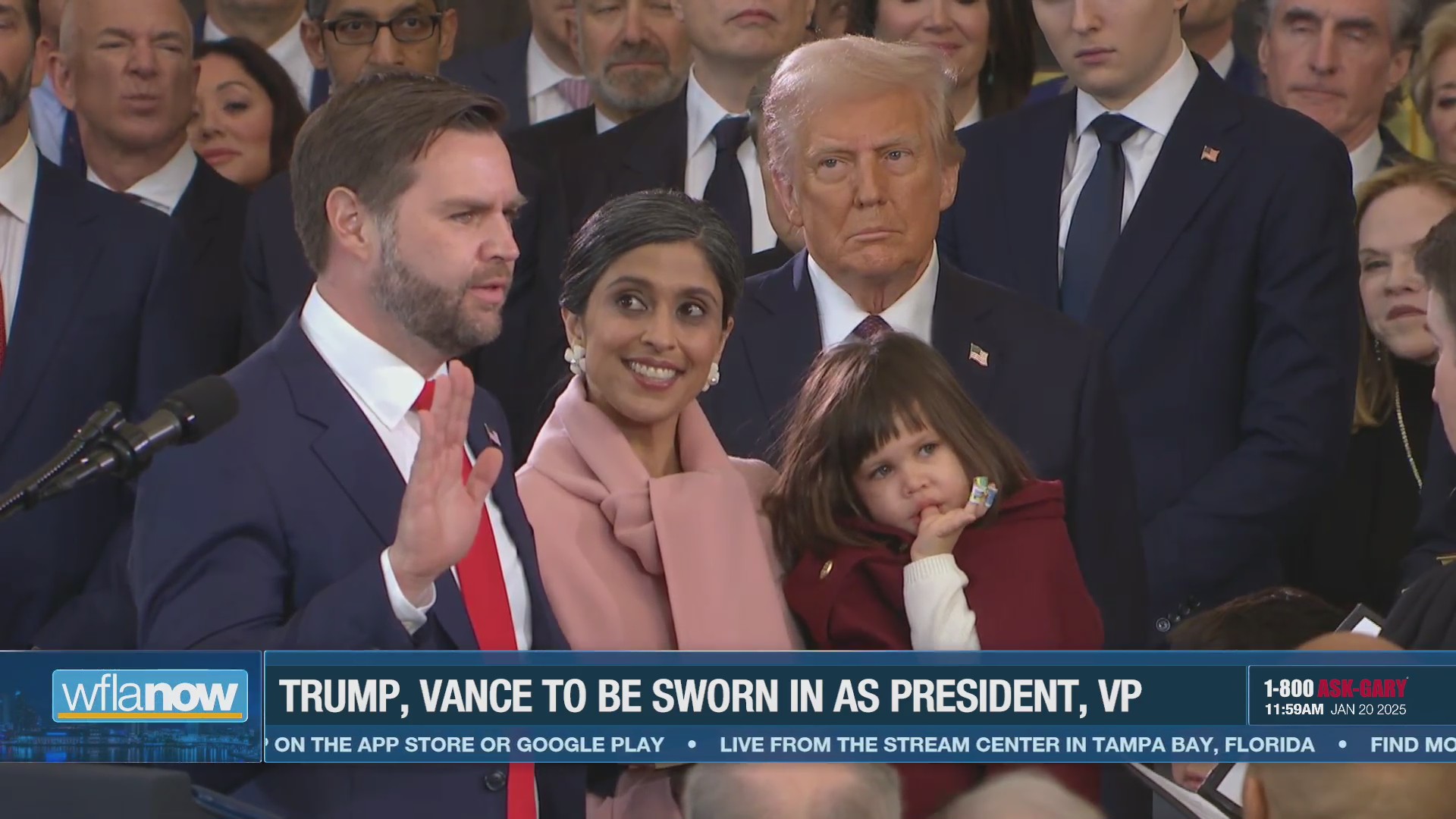 J.D. Vance sworn in as vice president of the United States – WFLA